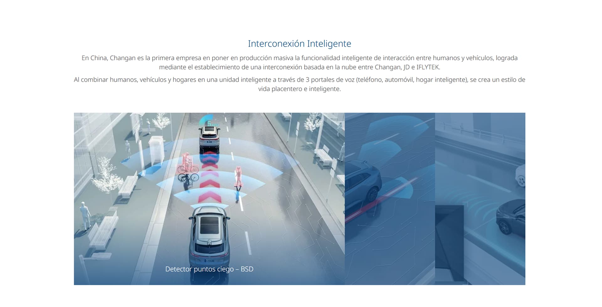 Sistema Changan Connect y conectividad inteligente