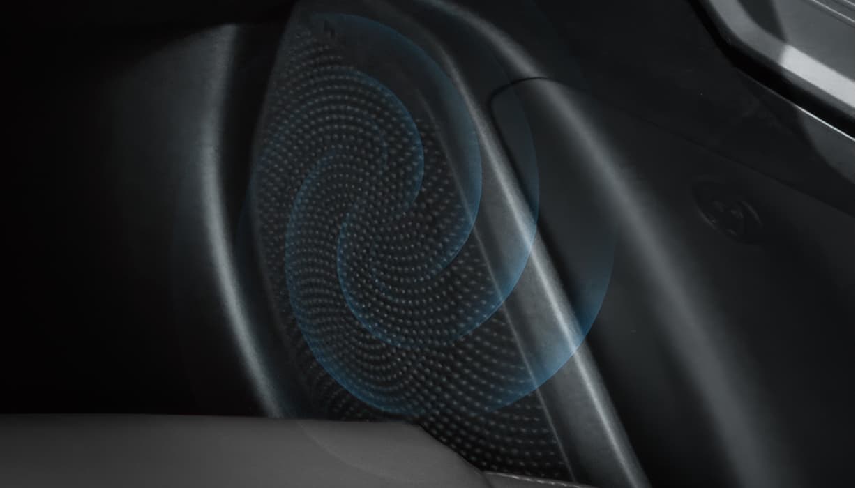 Sistema de sonido de 6 bocinas.