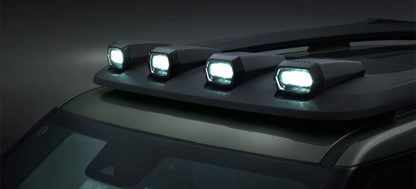 Luces de campamento.